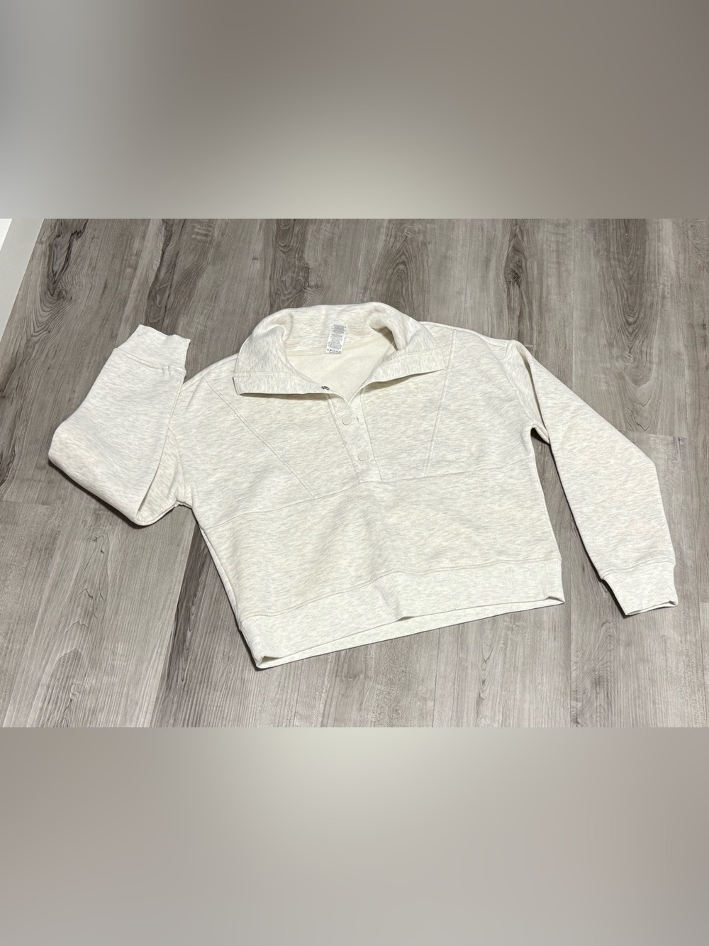 RBX Active Women’s Oatmeal Fleece Lounge Set Small